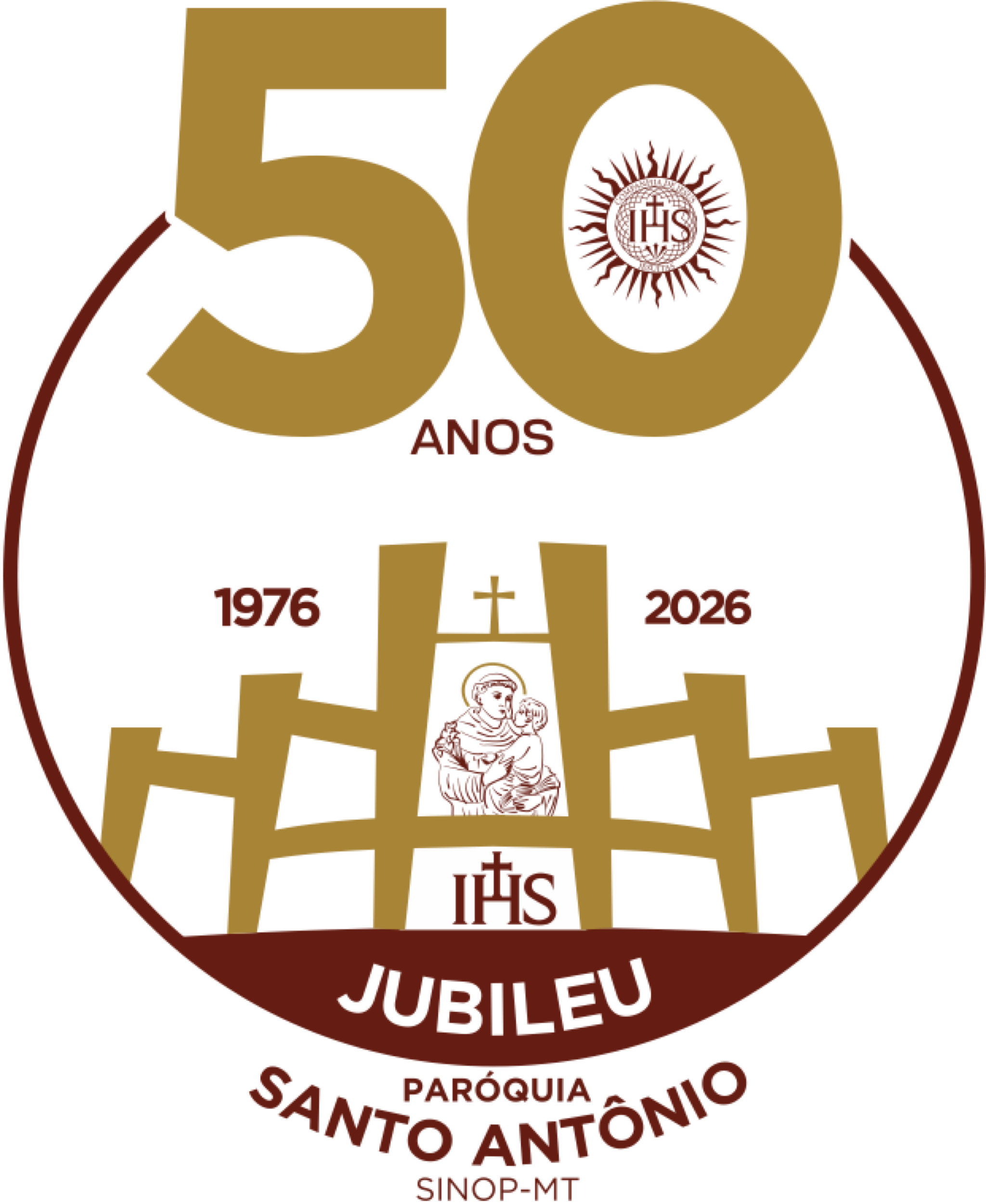 Jubileu de Ouro Logo